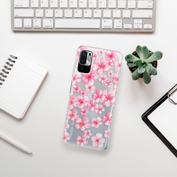 Silikonové pouzdro iSaprio - Xiaomi Redmi Note 10 5G / Xiaomi Poco M3 Pro 5G - Flower Pattern 05