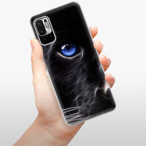 Silikonové pouzdro iSaprio - Xiaomi Redmi Note 10 5G / Xiaomi Poco M3 Pro 5G - Black Puma
