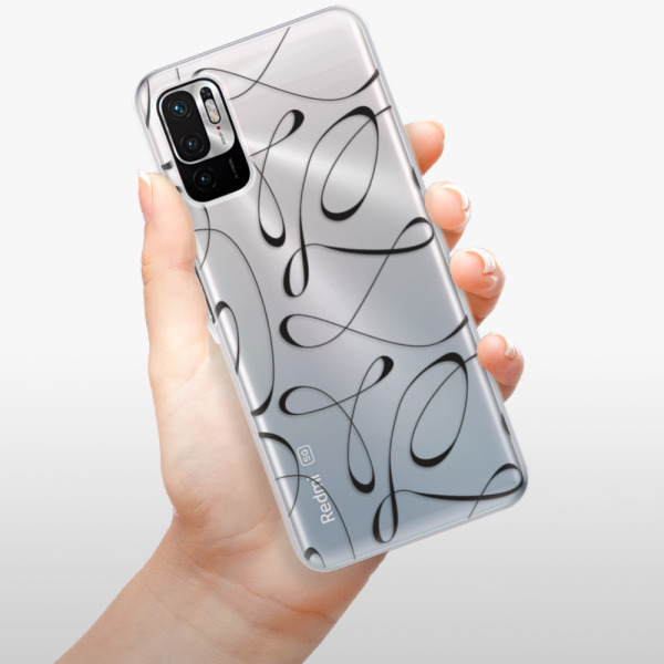 Silikonové pouzdro iSaprio - Xiaomi Redmi Note 10 5G / Xiaomi Poco M3 Pro 5G - Fancy black