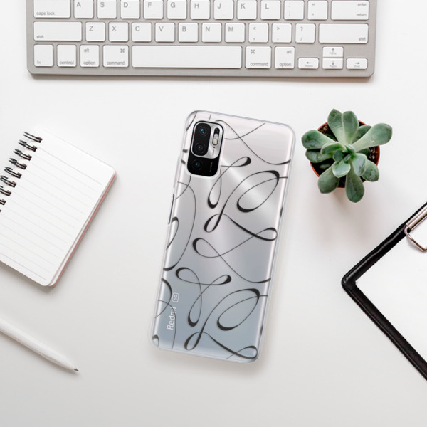 Silikonové pouzdro iSaprio - Xiaomi Redmi Note 10 5G / Xiaomi Poco M3 Pro 5G - Fancy black