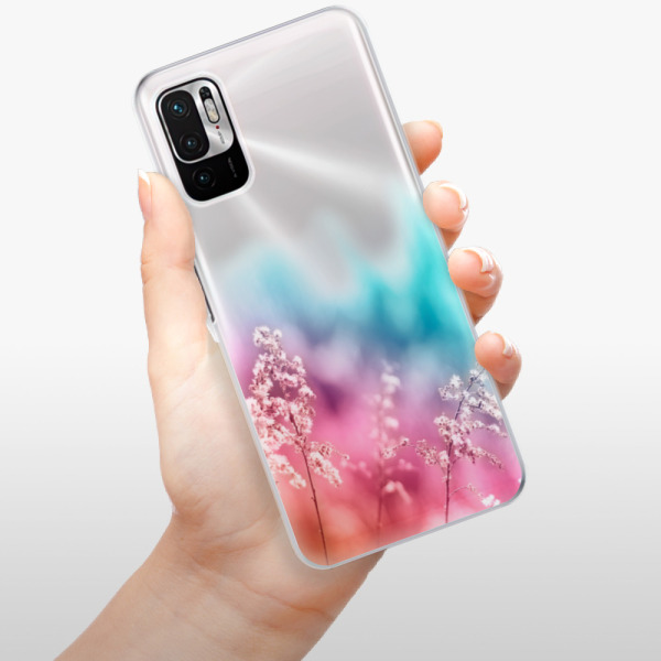 Silikonové pouzdro iSaprio - Xiaomi Redmi Note 10 5G / Xiaomi Poco M3 Pro 5G - Rainbow Grass