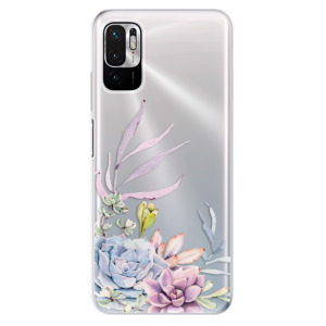 Silikonové pouzdro iSaprio - Xiaomi Redmi Note 10 5G / Xiaomi Poco M3 Pro 5G - Succulent 01