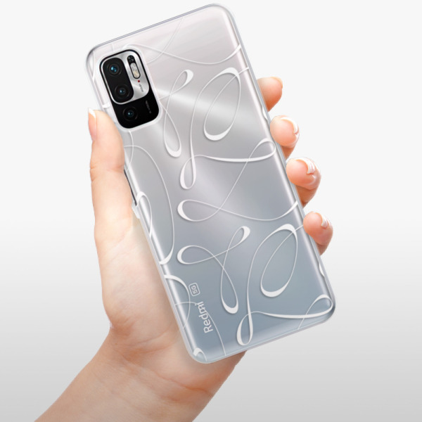 Silikonové pouzdro iSaprio - Xiaomi Redmi Note 10 5G / Xiaomi Poco M3 Pro 5G - Fancy white