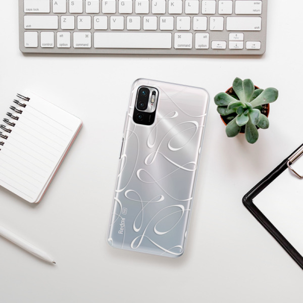 Silikonové pouzdro iSaprio - Xiaomi Redmi Note 10 5G / Xiaomi Poco M3 Pro 5G - Fancy white