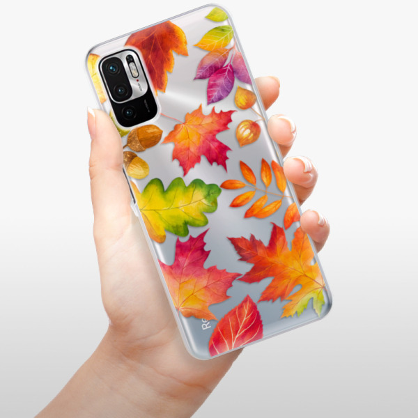 Silikonové pouzdro iSaprio - Xiaomi Redmi Note 10 5G / Xiaomi Poco M3 Pro 5G - Autumn Leaves 01