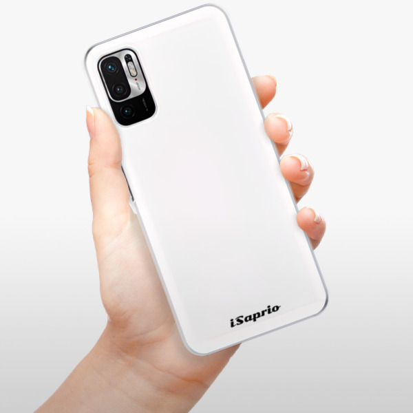 Silikonové pouzdro iSaprio - Xiaomi Redmi Note 10 5G / Xiaomi Poco M3 Pro 5G - 4Pure bílé