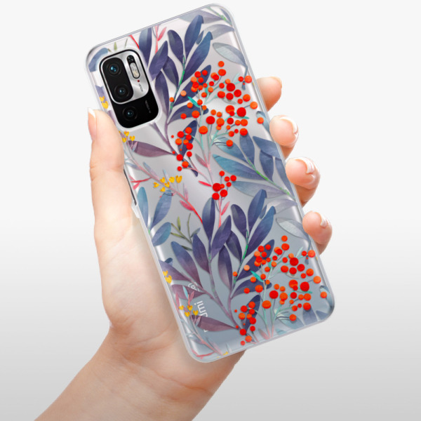 Silikonové pouzdro iSaprio - Xiaomi Redmi Note 10 5G / Xiaomi Poco M3 Pro 5G - Rowanberry