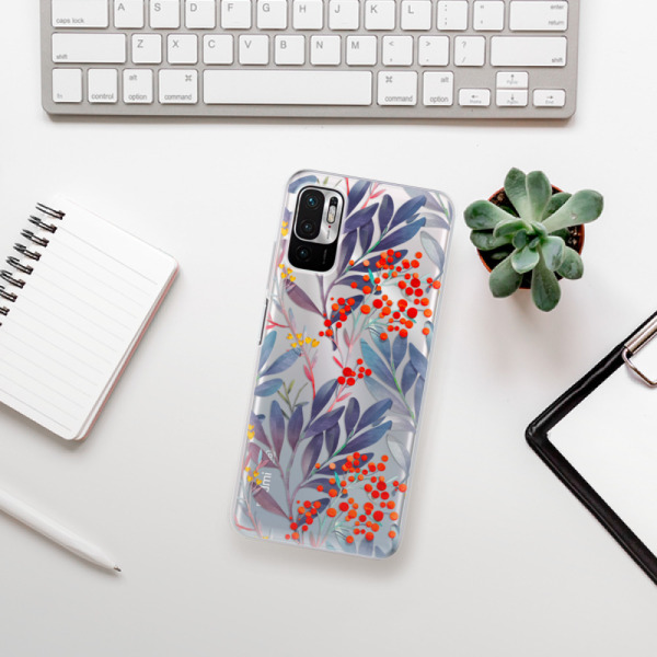 Silikonové pouzdro iSaprio - Xiaomi Redmi Note 10 5G / Xiaomi Poco M3 Pro 5G - Rowanberry