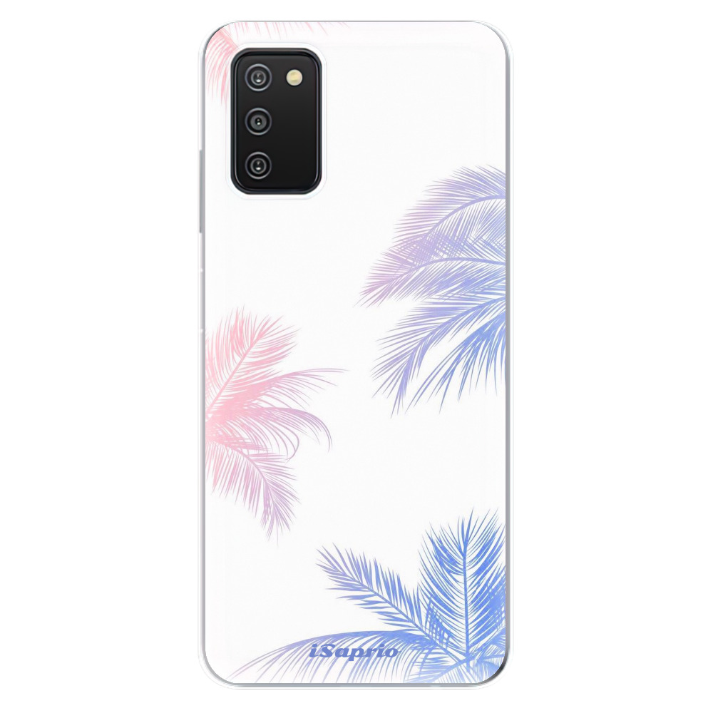 Odolné silikonové pouzdro iSaprio - Digital Palms 10 - Samsung Galaxy A03s