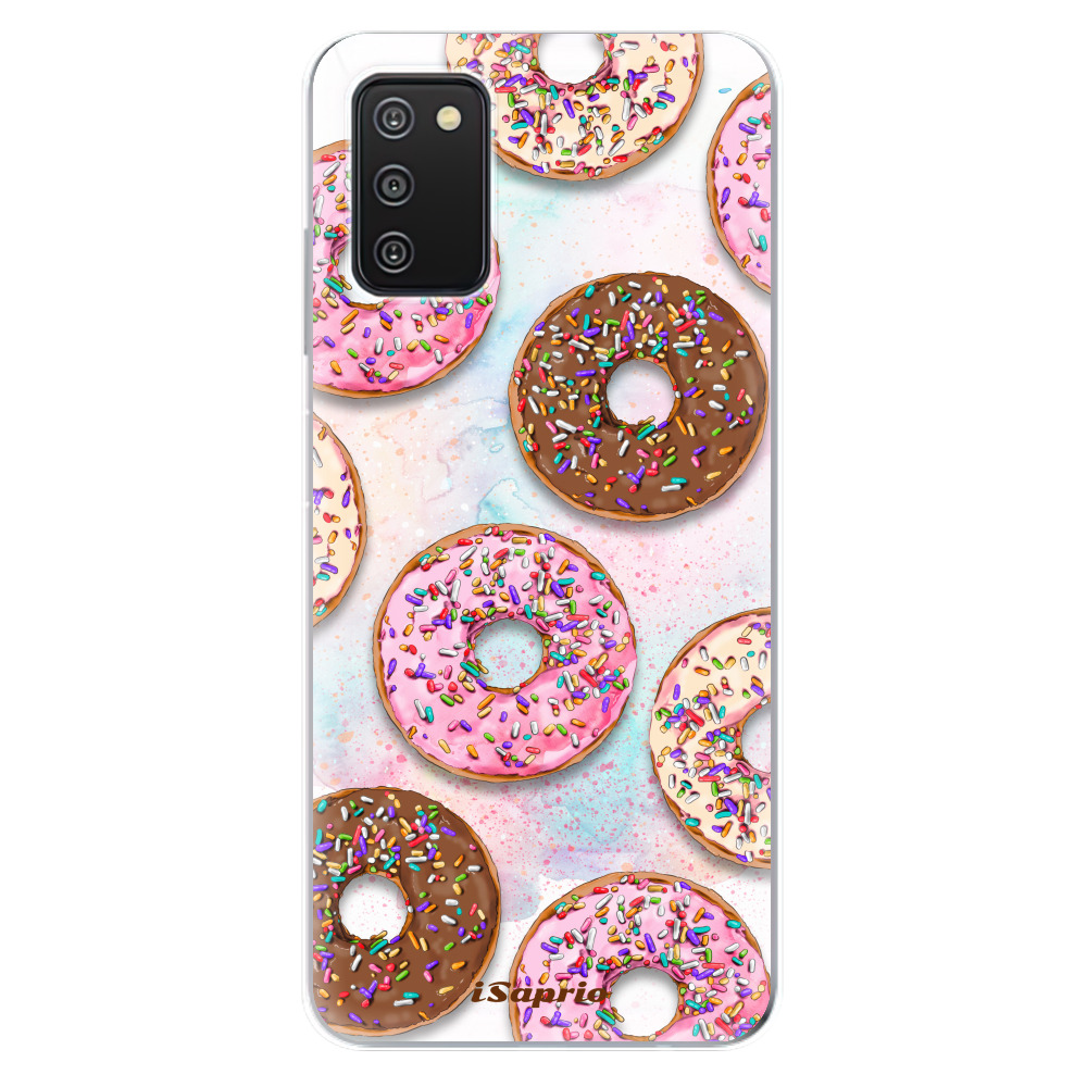 Odolné silikonové pouzdro iSaprio - Donuts 11 - Samsung Galaxy A03s
