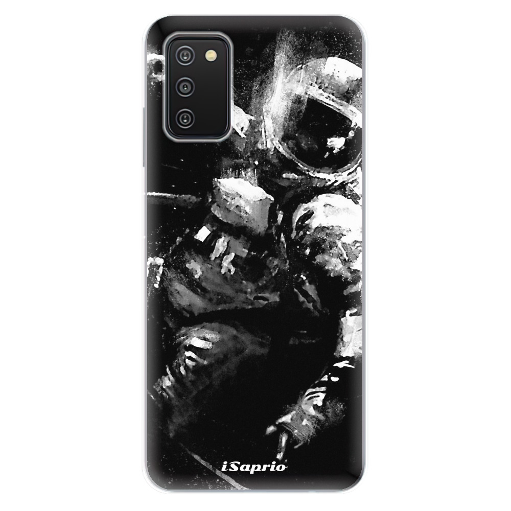 Odolné silikonové pouzdro iSaprio - Astronaut 02 - Samsung Galaxy A03s