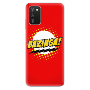 Silikonové odolné pouzdro iSaprio - Bazinga 01 na mobil Samsung Galaxy A03s