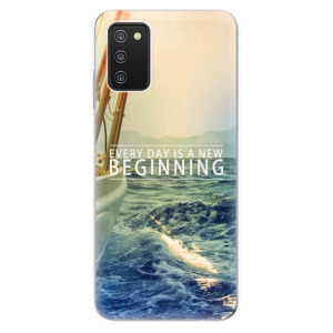 Silikonové odolné pouzdro iSaprio - Beginning na mobil Samsung Galaxy A03s