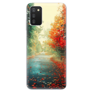 Silikonové odolné pouzdro iSaprio - Autumn 03 na mobil Samsung Galaxy A03s