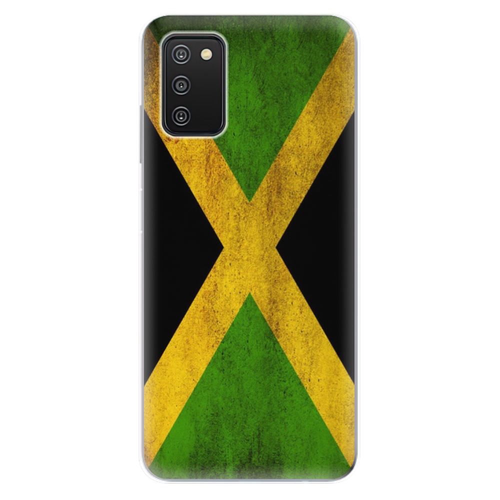 Odolné silikonové pouzdro iSaprio - Flag of Jamaica - Samsung Galaxy A03s