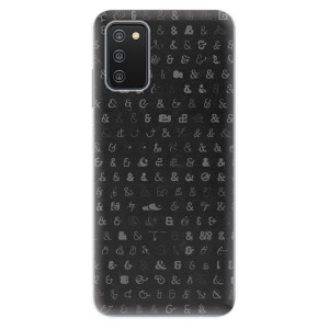 Silikonové odolné pouzdro iSaprio - Ampersand 01 na mobil Samsung Galaxy A03s