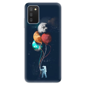 Silikonové odolné pouzdro iSaprio - Balloons 02 na mobil Samsung Galaxy A03s