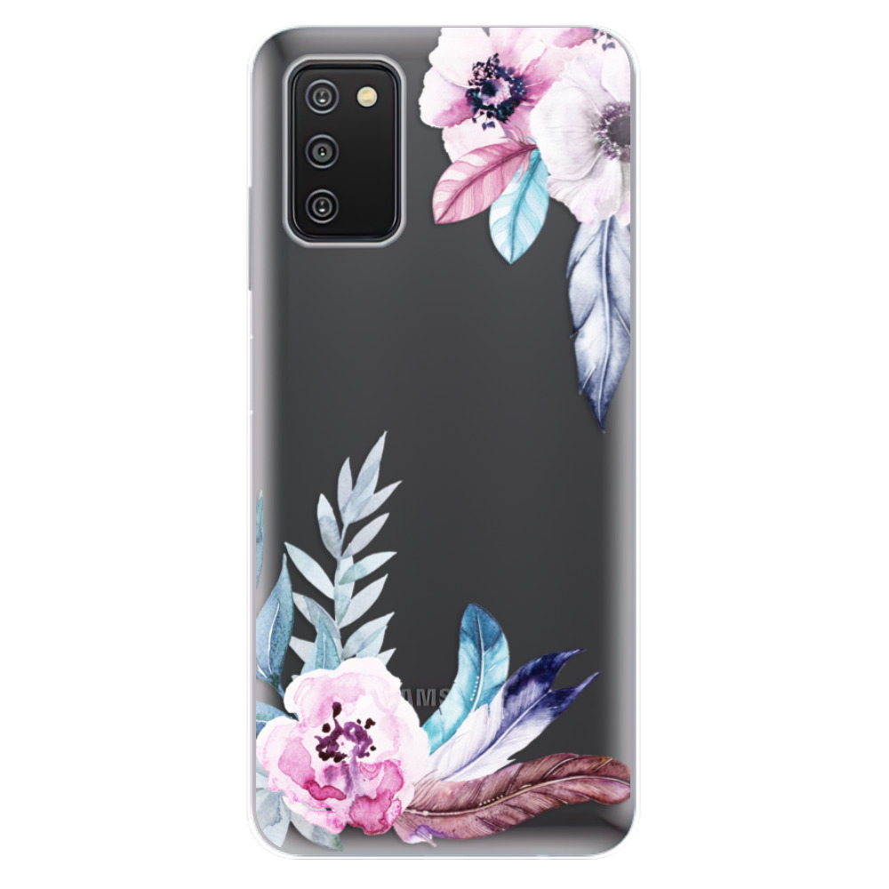 Odolné silikonové pouzdro iSaprio - Flower Pattern 04 - Samsung Galaxy A03s