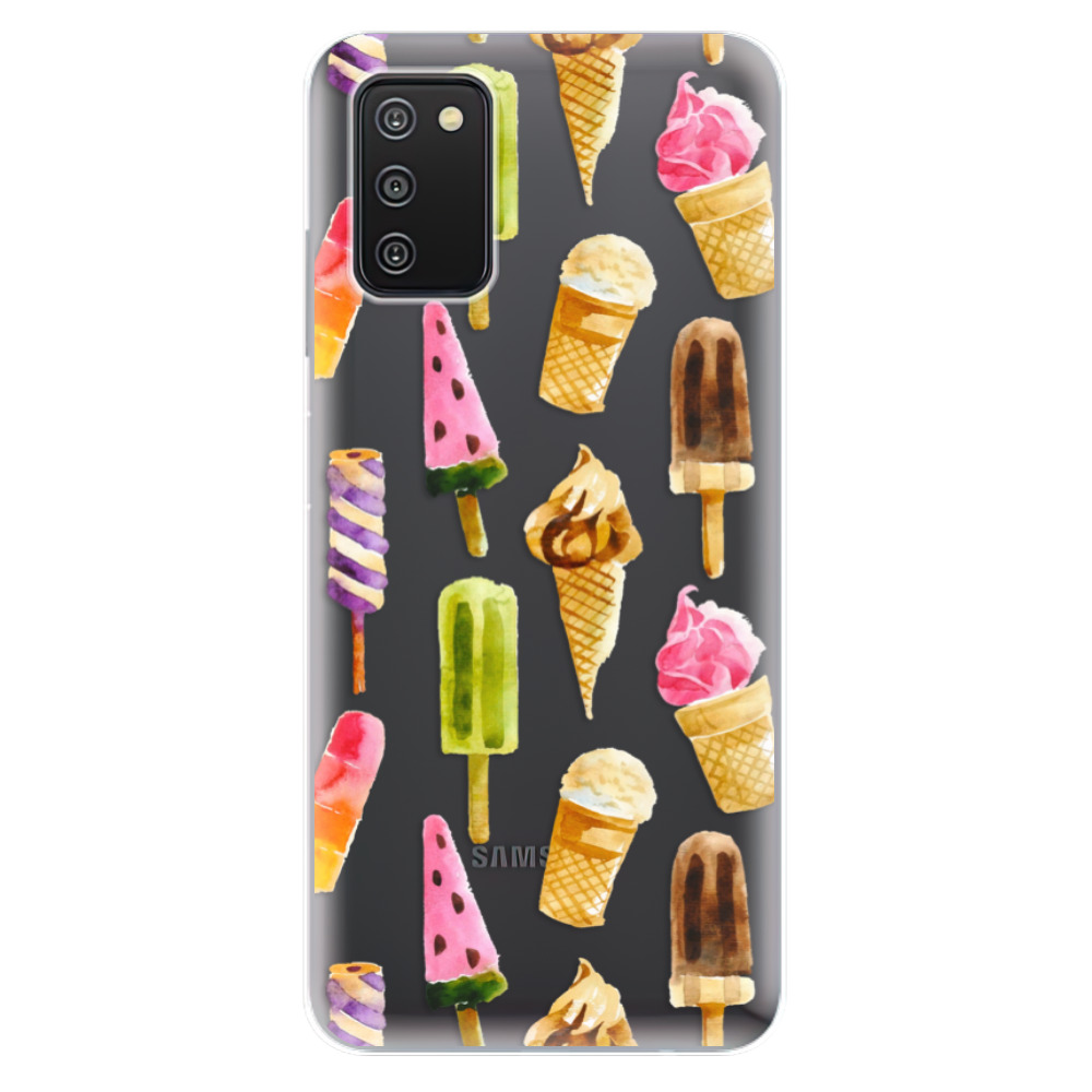 Odolné silikonové pouzdro iSaprio - Ice Cream - Samsung Galaxy A03s