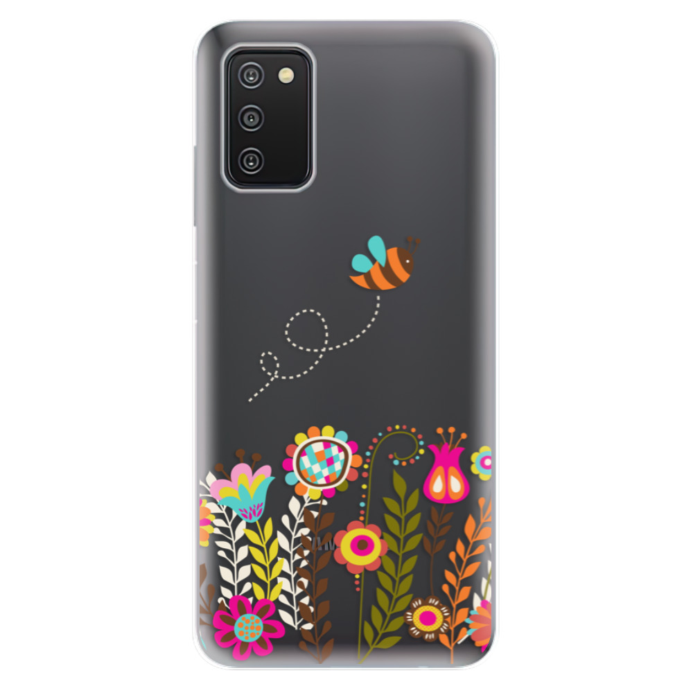 Odolné silikonové pouzdro iSaprio - Bee 01 - Samsung Galaxy A03s