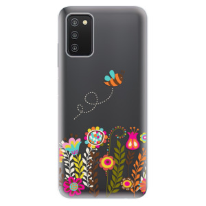 Silikonové odolné pouzdro iSaprio - Bee 01 na mobil Samsung Galaxy A03s