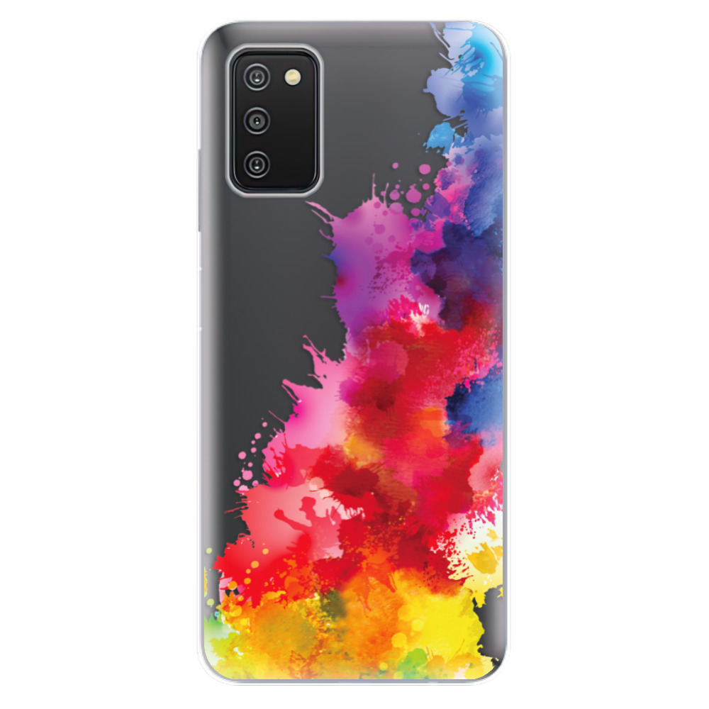 Odolné silikonové pouzdro iSaprio - Color Splash 01 - Samsung Galaxy A03s