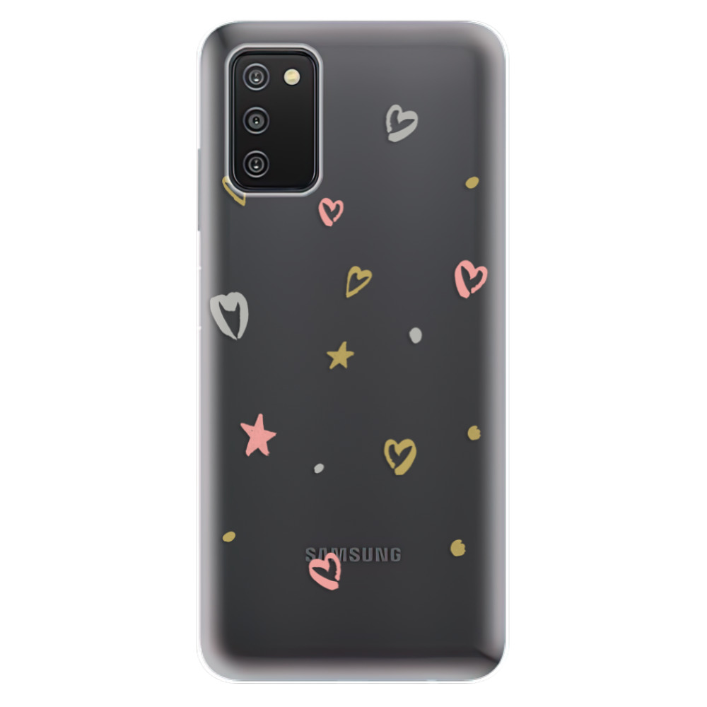 Odolné silikonové pouzdro iSaprio - Lovely Pattern - Samsung Galaxy A03s