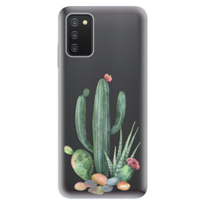 Silikonové odolné pouzdro iSaprio - Cacti 02 na mobil Samsung Galaxy A03s