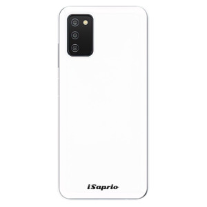 Silikonové odolné pouzdro iSaprio - 4Pure - bílé na mobil Samsung Galaxy A03s - VÝPRODEJ