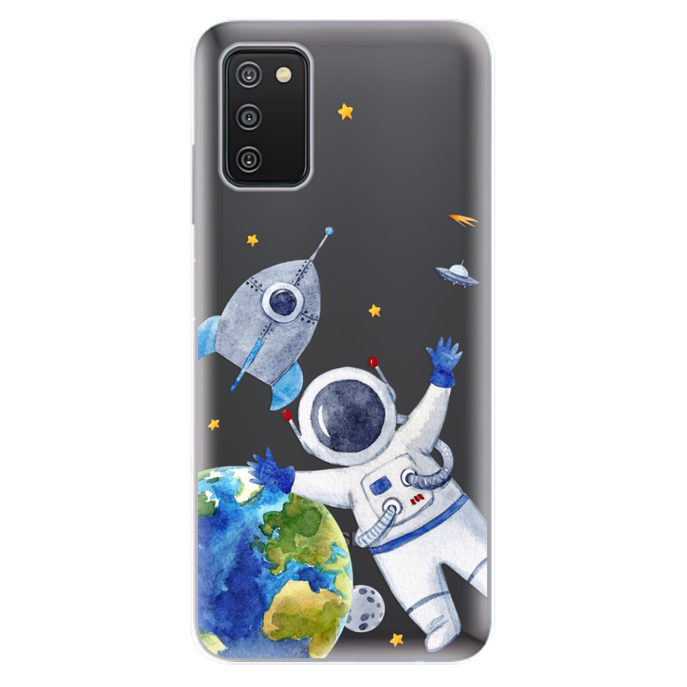 Odolné silikonové pouzdro iSaprio - Space 05 - Samsung Galaxy A03s