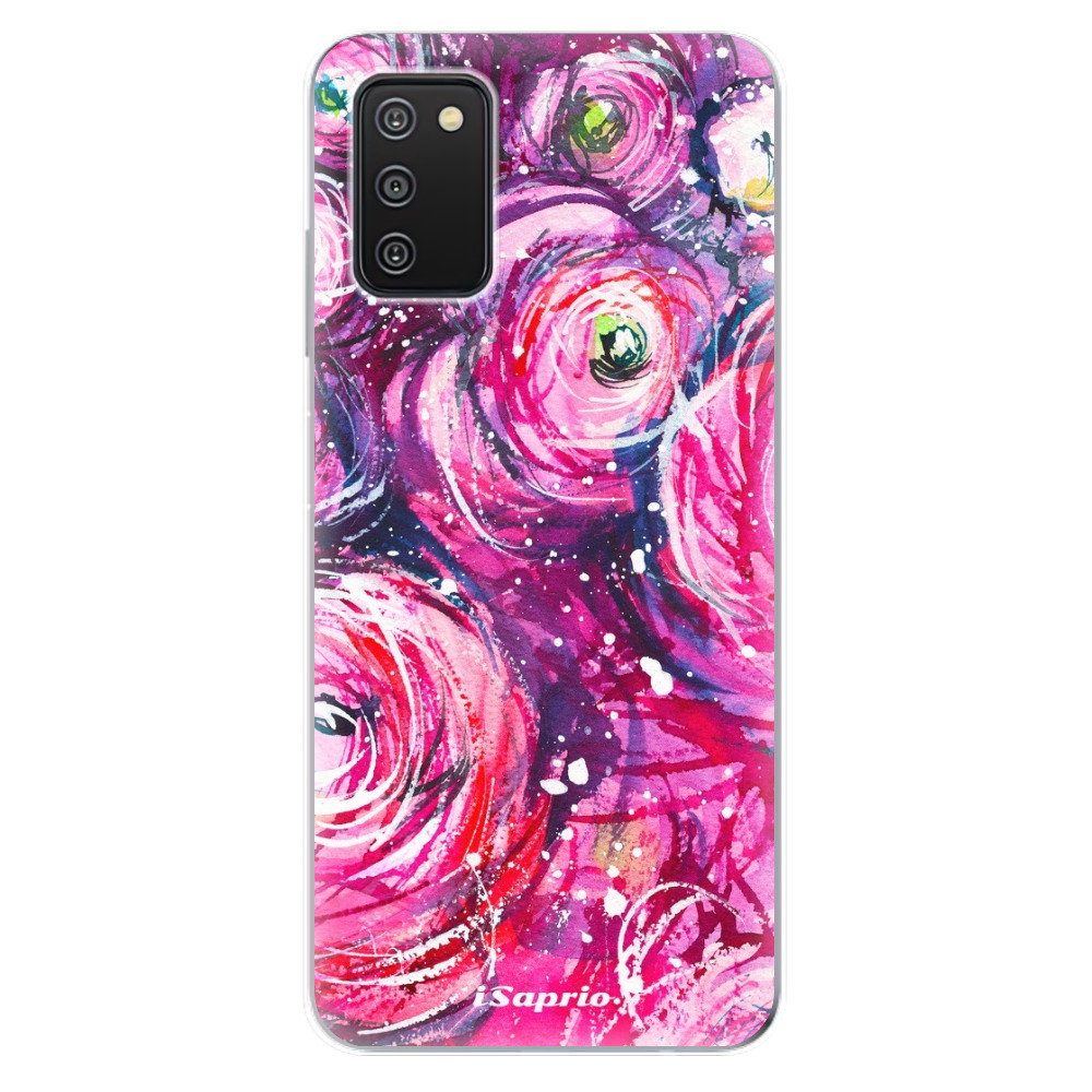 Odolné silikonové pouzdro iSaprio - Pink Bouquet - Samsung Galaxy A03s