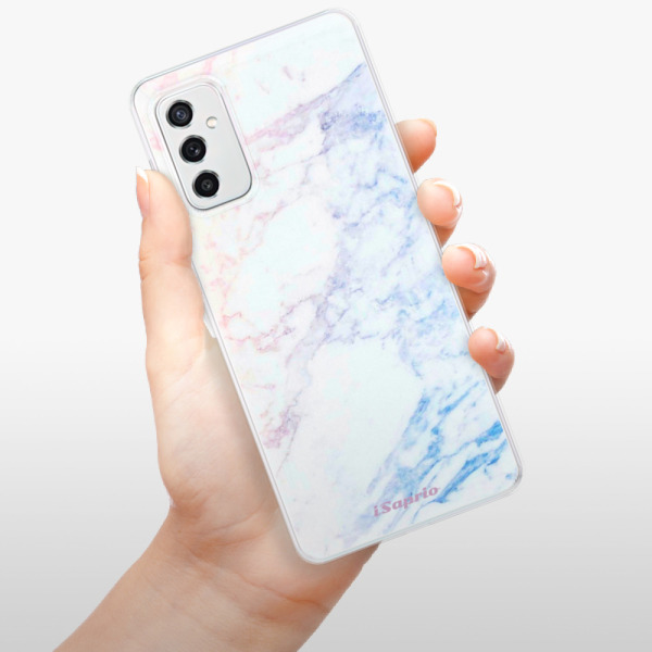 Silikonové pouzdro iSaprio - Samsung Galaxy M52 5G - Raibow Marble 10