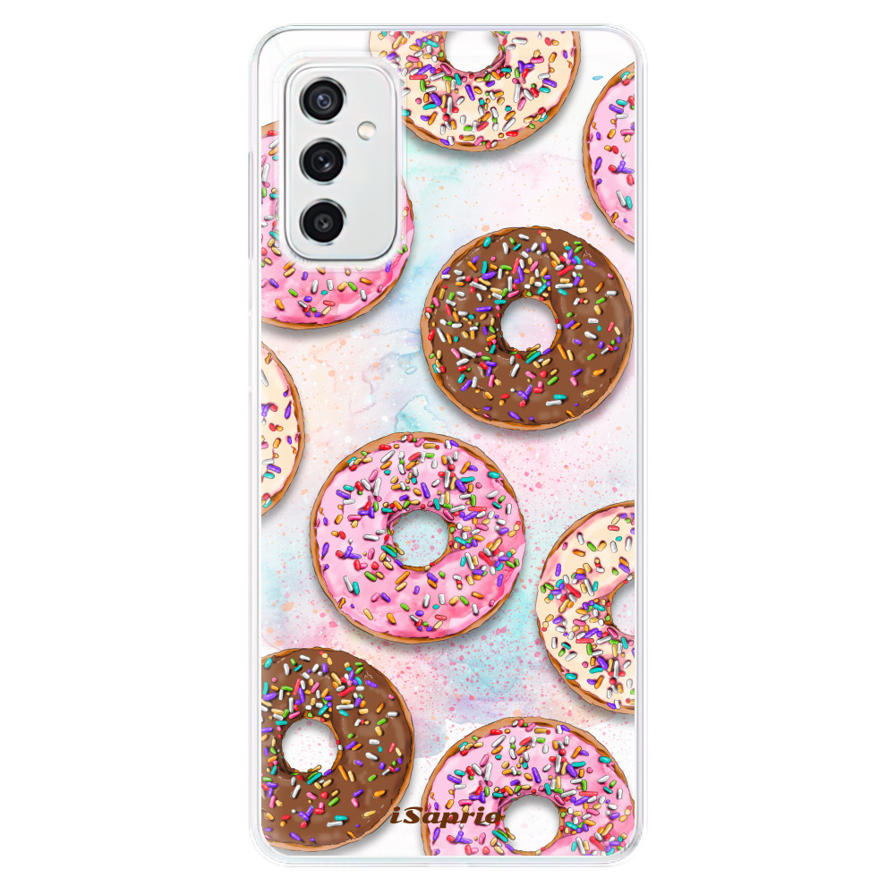 Silikonové odolné pouzdro iSaprio - Donuts 11 na mobil Samsung Galaxy M52 5G (Silikonový odolný kryt, obal, pouzdro iSaprio - Donuts 11 na mobilní telefon Samsung Galaxy M52 5G)