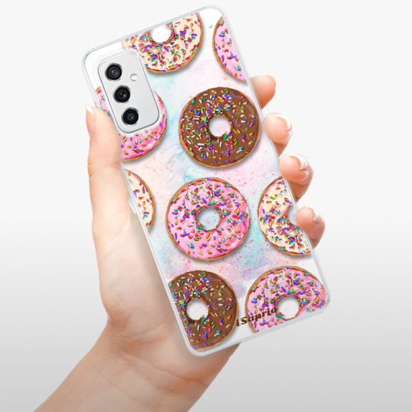 Silikonové pouzdro iSaprio - Samsung Galaxy M52 5G - Donuts 11