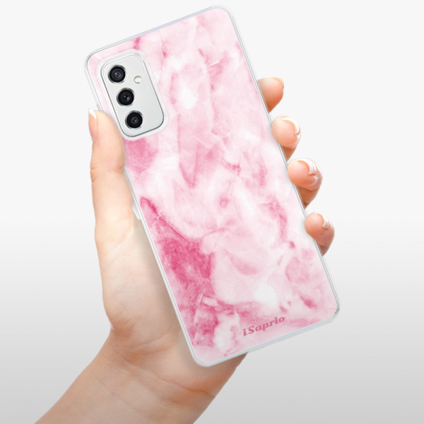 Silikonové pouzdro iSaprio - Samsung Galaxy M52 5G - RoseMarble 16