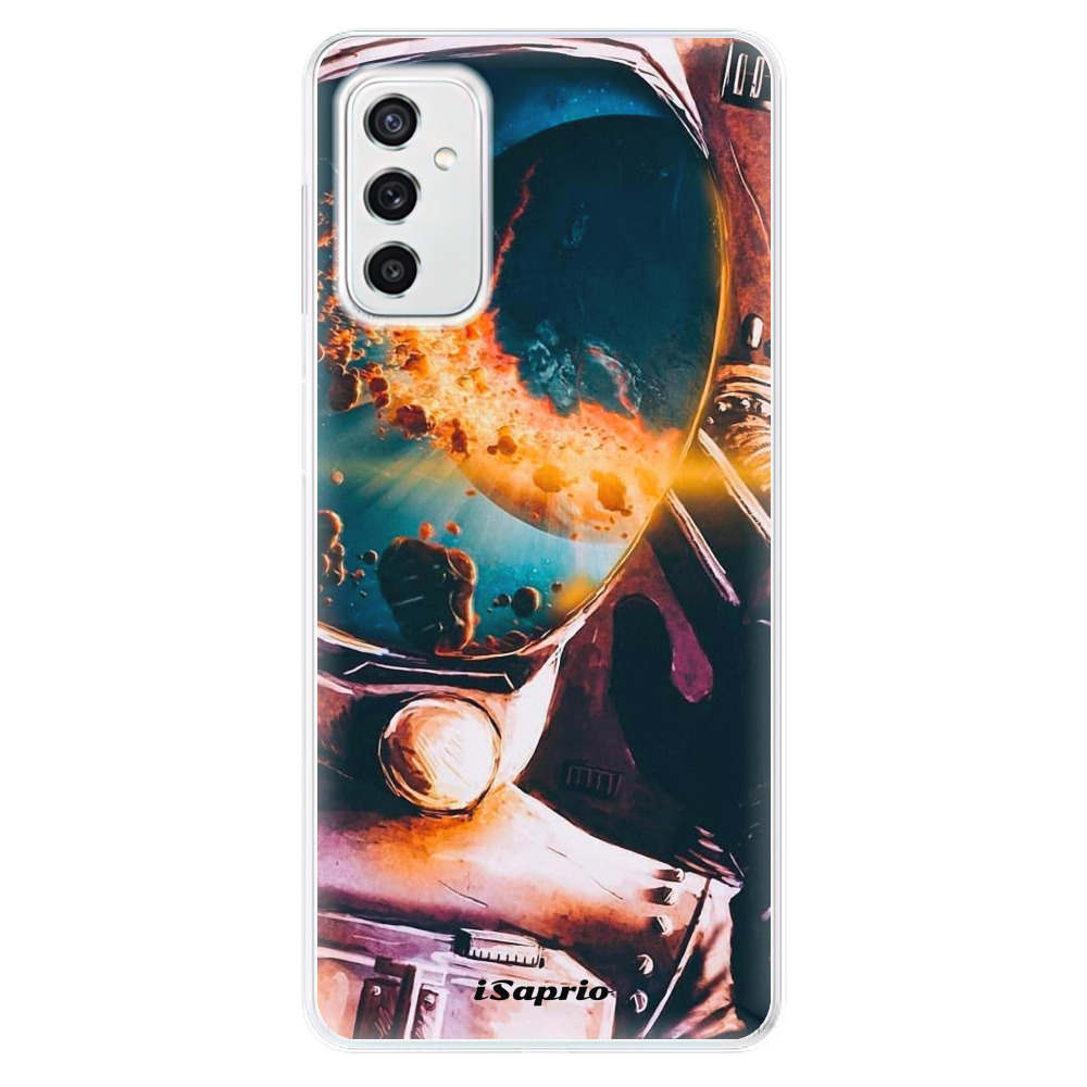 Silikonové odolné pouzdro iSaprio - Astronaut 01 na mobil Samsung Galaxy M52 5G (Silikonový odolný kryt, obal, pouzdro iSaprio - Astronaut 01 na mobilní telefon Samsung Galaxy M52 5G)