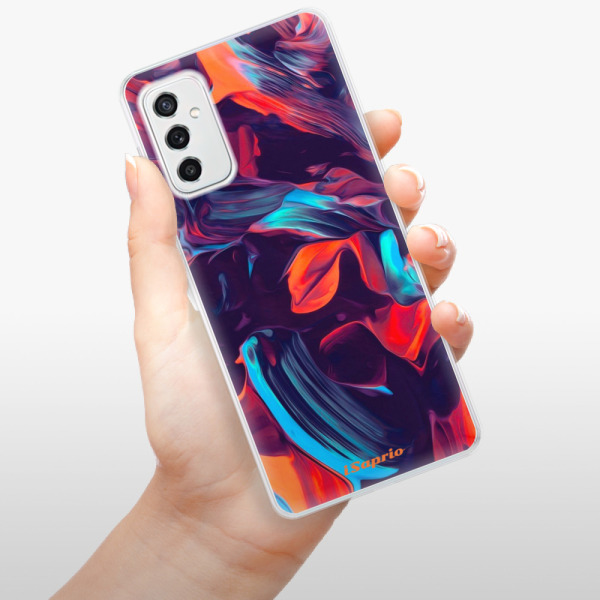 Silikonové pouzdro iSaprio - Samsung Galaxy M52 5G - Color Marble 19