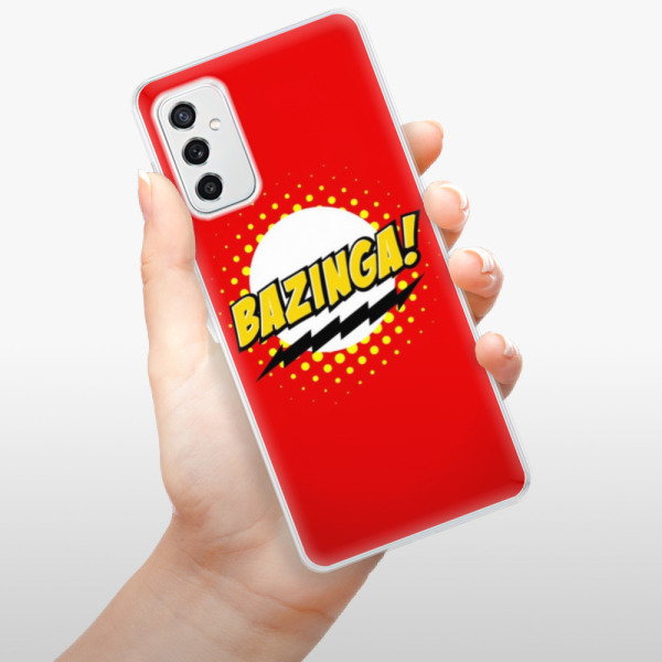 Silikonové pouzdro iSaprio - Samsung Galaxy M52 5G - Bazinga 01