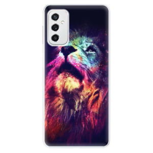Silikonové pouzdro iSaprio - Samsung Galaxy M52 5G - Lion in Colors