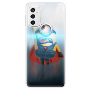 Silikonové pouzdro iSaprio - Samsung Galaxy M52 5G - Mimons Superman 02