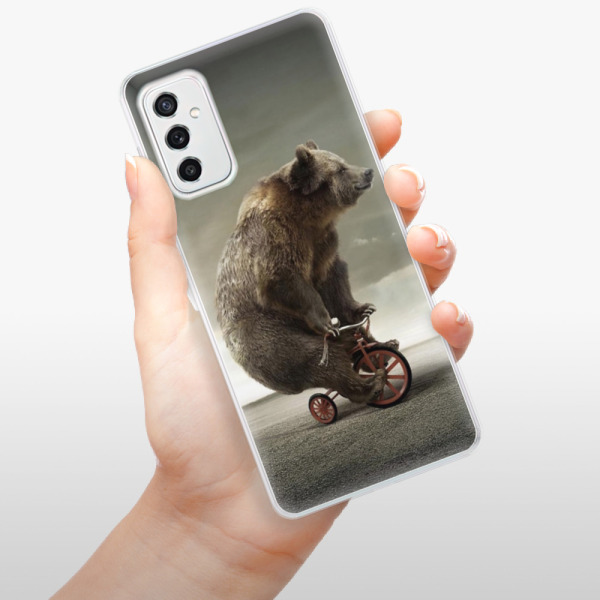Silikonové pouzdro iSaprio - Samsung Galaxy M52 5G - Bear 01