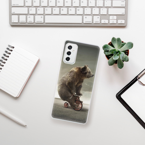 Silikonové pouzdro iSaprio - Samsung Galaxy M52 5G - Bear 01