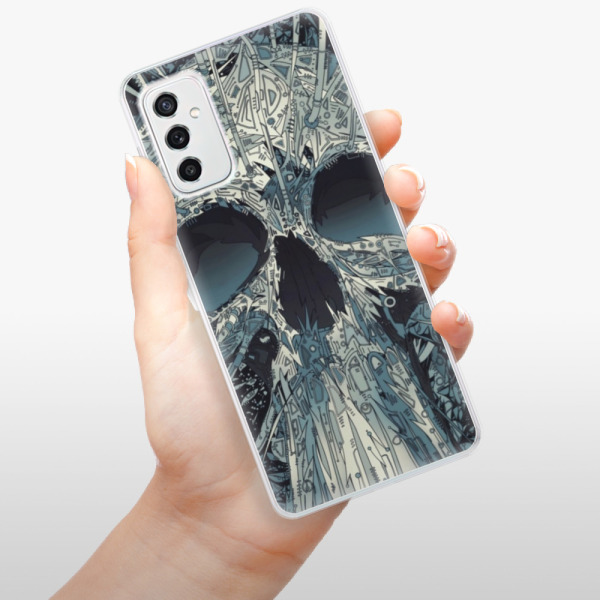 Silikonové pouzdro iSaprio - Samsung Galaxy M52 5G - Abstract Skull