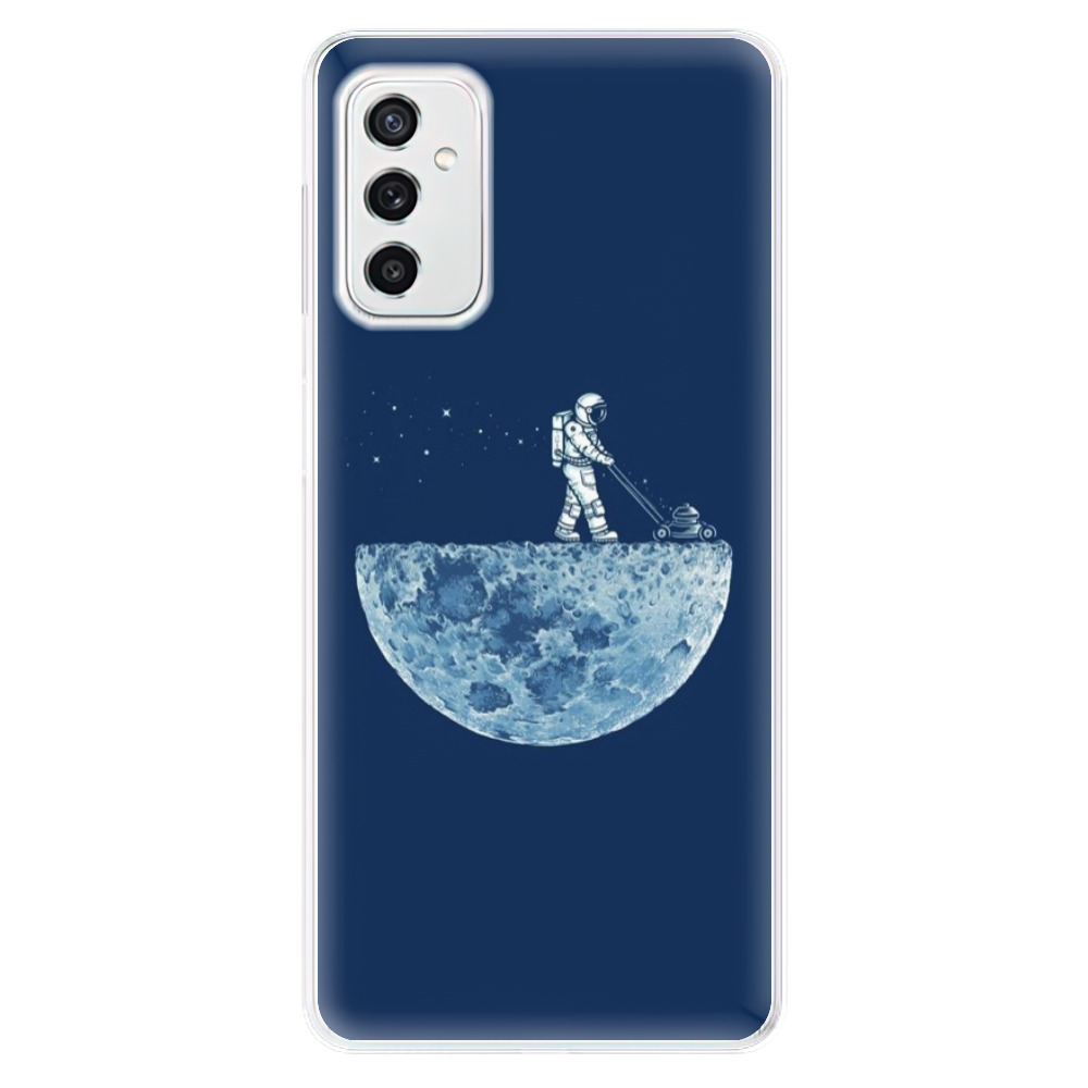 Silikonové odolné pouzdro iSaprio - Moon 01 na mobil Samsung Galaxy M52 5G (Silikonový odolný kryt, obal, pouzdro iSaprio - Moon 01 na mobilní telefon Samsung Galaxy M52 5G)