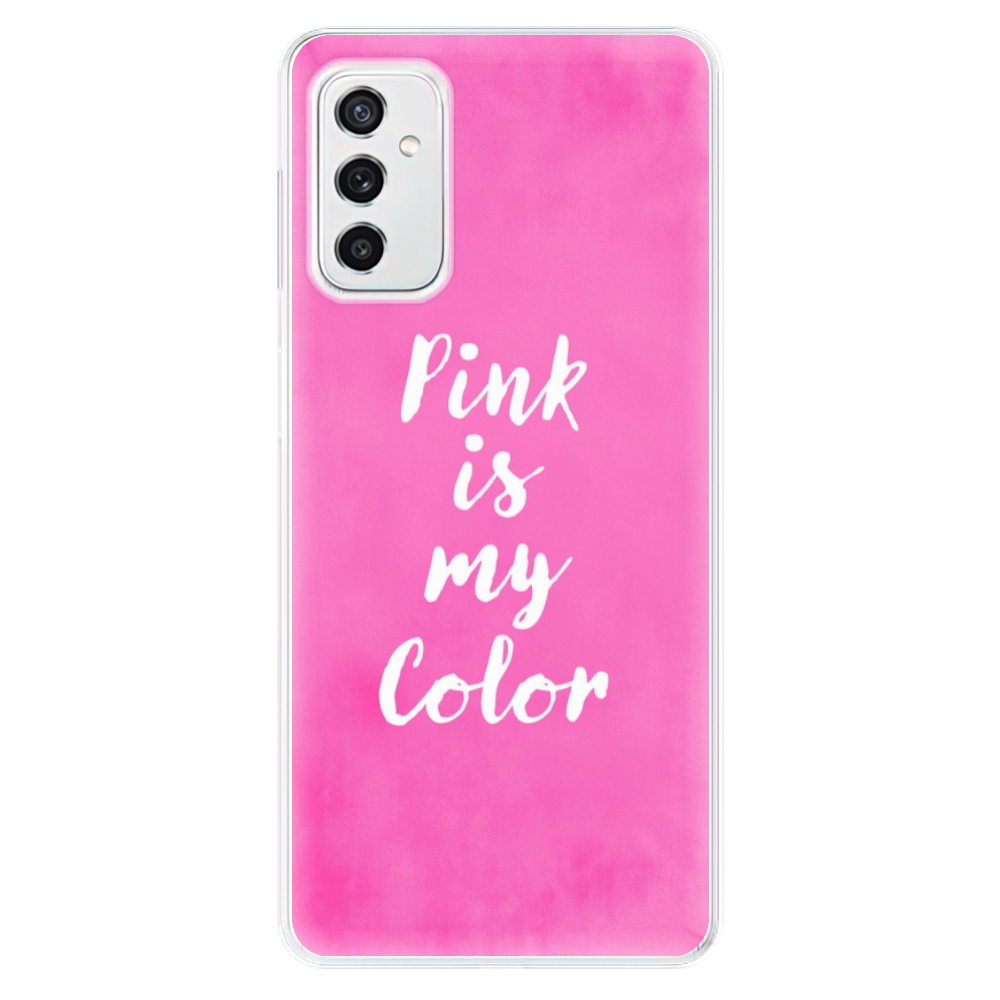 Silikonové odolné pouzdro iSaprio - Pink is my color na mobil Samsung Galaxy M52 5G (Silikonový odolný kryt, obal, pouzdro iSaprio - Pink is my color na mobilní telefon Samsung Galaxy M52 5G)