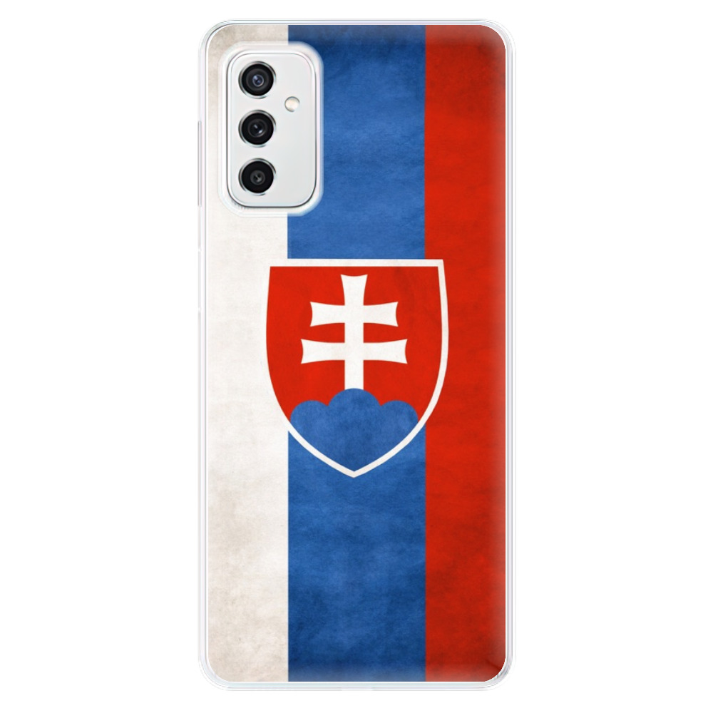 Odolné silikonové pouzdro iSaprio - Slovakia Flag - Samsung Galaxy M52 5G