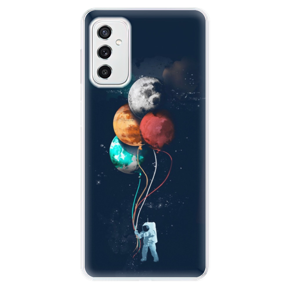 Odolné silikonové pouzdro iSaprio - Balloons 02 - Samsung Galaxy M52 5G