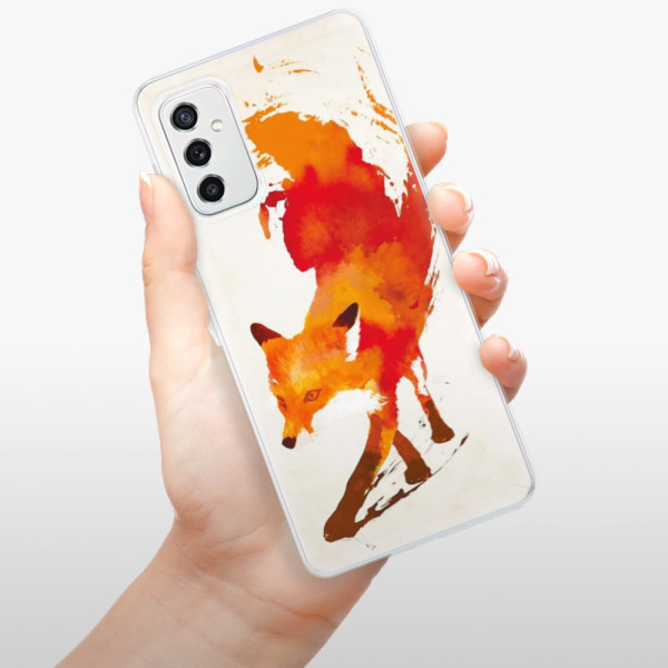 Silikonové pouzdro iSaprio - Samsung Galaxy M52 5G - Fast Fox