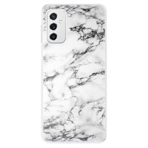 Silikonové pouzdro iSaprio - Samsung Galaxy M52 5G - White Marble 01
