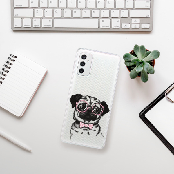 Silikonové pouzdro iSaprio - Samsung Galaxy M52 5G - The Pug
